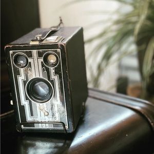 Vintage Box Camera 1930’s Brownie Six-16 Junior Box Camera Brownie Camera
